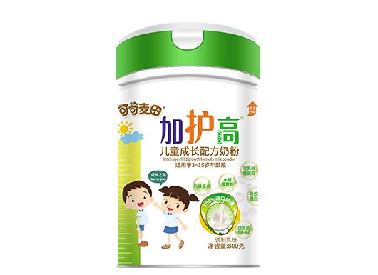 可可麦田加护高儿童成长配方奶粉