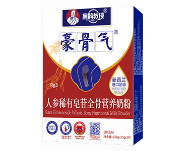 250g扁鹊教授豪骨气人参稀有皂苷全骨营养奶粉