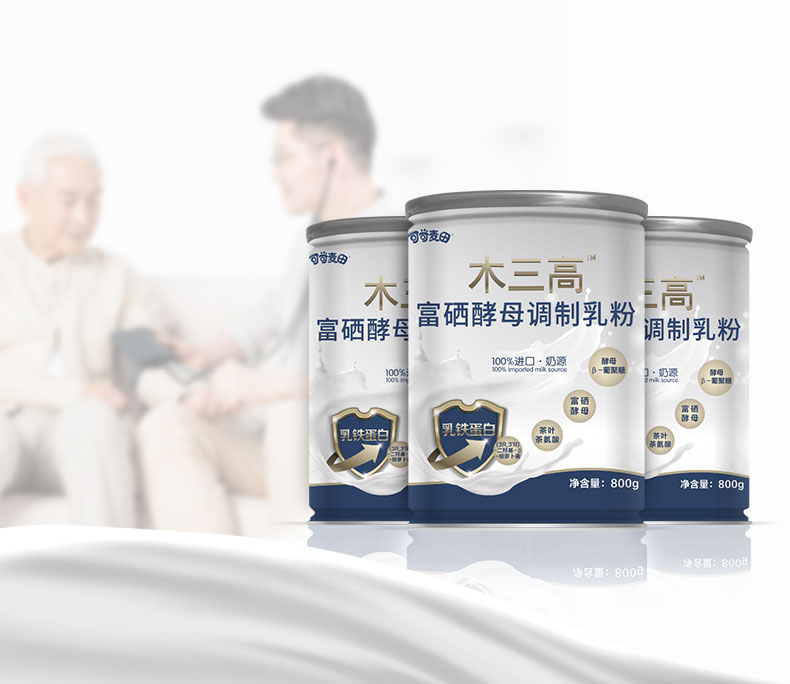 可可麦田再出新品 木三高富硒酵母调制乳粉重磅上市 